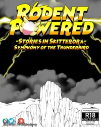  absurd_res badge black_background cliff cloud cover cover_art cover_page electricity english_text hi_res lightning monochrome nintendo not_furry pokemon pokemon_mystery_dungeon rodent_powered_(softestpuffss) simple_background softestpuffss spike_chunsoft stylized_text text thunderstorm zero_pictured 