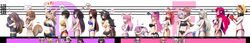  6+girls absurdres adapted_costume animal_ears anya_melfissa ayunda_risu azki_(hololive) breast_conscious breast_envy breasts bust_chart commentary_request covering_privates cup_size demon_girl demon_horns demon_tail dog_ears dog_girl dog_tail fox_ears fox_girl fox_tail fuwawa_abyssgard height_chart height_difference highres himemori_luna hololive hololive_english hololive_indonesia horns inugami_korone irys_(hololive) kaela_kovalskia large_breasts lineup mano_aloe medium_breasts mi_nomi_ni minato_aqua multiple_girls nekomata_okayu nude nude_cover omaru_polka ookami_mio oozora_subaru sakura_miko tail tokino_sora underwear virtual_youtuber wide_image wolf_ears wolf_girl wolf_tail 