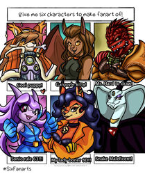  anthro aquatic_dragon argai bone breasts canid canine caninu carmelita_fox clothed clothing crossover crysalia cyberconnect2 dark_queen_oriale disney divinity:_original_sin_2 divinity_(series) dragon ear_piercing ear_ring english_text eyewear female fox freedom_planet galaxytrail gargoyles goggles group hair hi_res jacket little_tail_bronx lizard_(divinity) lizardman maggie_reed_(gargoyles) male mammal marine meme mutate_(gargoyles) mythological_creature mythological_scalie mythology open_mouth piercing red_savarin reptile ring_piercing sash_lilac scalie six_fanarts_challenge sly_cooper_(series) snake solatorobo sony_corporation sony_interactive_entertainment sucker_punch_productions text the_red_prince topwear 