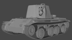  artillery blender_(artwork) cannon concept_art digital_media_(artwork) gun hi_res machine_gun modelling monochrome not_furry pinky_bestia ranged_weapon simple_background tank vehicle weapon world_war_2 