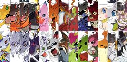  :d agumon angemon angewomon angry atlurkabuterimon bad_deviantart_id bad_id bird birdramon blue_eyes brown_eyes collar commentary creature digimon digimon_(creature) digimon_adventure disgaea english_commentary everyone fangs flat_chest gabumon garudamon garurumon gomamon green_eyes greymon grin happy highres holyangemon ikkakumon kabuterimon lilimon looking_at_viewer looking_away metalgarurumon metalgreymon no_humans open_mouth orange_eyes palmon patamon piyomon plotmon rae_(hexedwithluck) red_eyes sharp_teeth simple_background smile tailmon teeth tentomon togemon tsuki_ni_kawatte_oshioki_yo tusks wargreymon weregarurumon white_background wings yellow_eyes zudomon 