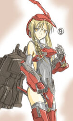  armored_core from_software hand_drawn mecha_musume nineball_seraph novemdecuple traditional_media 