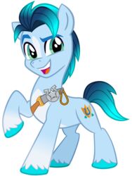  3:4 absurd_res alpha_channel alternate_form badge blue_eyes blue_hair cheezedoodle96 earth_pony equid equine feral hair hasbro hi_res hitch_trailblazer_(mlp) hooves horse male mammal mlp_g5 my_little_pony pony quadruped sash sheriff_badge simple_background solo transparent_background 