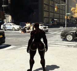  1girls 3d ass big_ass fat_ass female female_only hourglass_figure huge_ass marvel marvel_comics screencap she-venom solo spider-man_(ps4) spider-man_(series) tagme thick_thighs video_games wide_hips 