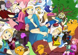  :d :o :p :t adventure_time angry animal_ears animal_hat animification arm_up backpack bad_id bad_pixiv_id bag bandages bandaid baseball_cap bass_guitar beard black_eyes black_hair blonde_hair blue_eyes blue_skin blush bmo boots cake_(adventure_time) calico candy canine chair closed_eyes cloud colored_skin cookie crown cup cupcake denim dress drink drinking_glass drinking_straw dual_persona elephant everyone facial_hair fake_animal_ears fangs feline finn_the_human fionna_campbell food forehead_jewel frown game_console genderswap_(mtf) grey_skin hand_on_own_stomach handheld_game_console hat headphones high_heels high_ponytail holding hood hoodie ice ice_cream ice_cream_cone ice_king indoors instrument jake_the_dog jeans knee_boots long_hair long_nose long_sleeves lumpy_space_prince lumpy_space_princess marceline_abadeer marshall_lee microphone moorina mountain moustache multiple_boys multiple_girls music open_clothes open_hoodie open_mouth outdoors oven_mitts pants peppermint_butler pink_hair plaid plaid_shirt playing_instrument polka_dot ponytail prince_bubba_gumball princess_bonnibel_bubblegum puffy_sleeves rabbit_ears radiostarkiller red_eyes robe robot rule_63 scrunchie shirt short_hair short_sleeves shorts sitting sitting_on_head sitting_on_person sky smile star_(symbol) sun_hat sword t-shirt tank_top thumbs_up tiara tongue tongue_out tray tree tree_trunks_(adventure_time) v-shaped_eyebrows vampire very_long_hair violin weapon white_eyes white_hair 