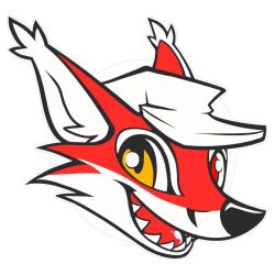  1:1 avoid_posting canid canine clothing ear_tuft fox fur hat headgear headwear lapfox logo low_res male mammal portrait renard_(disambiguation) solo squeedgemonster tuft 