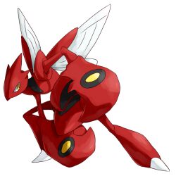  claws good_frog insects nintendo no_humans pokemon scizor simple_background wings 