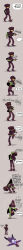  absurd_res anthro bigdad biped boots breasts brown_hair clothed clothing deltarune dialogue duo female finger_gun footwear gesture hair hand_gesture heart_symbol hi_res human kris_(deltarune) long_image lying male mammal on_back on_ground poncho purple_body purple_tail scalie shoes simple_background sound_effects speech_bubble susie_(deltarune) tail tall_image undertale_(series) yellow_body 