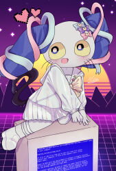  2023 absurd_res alternate_costume asian_clothing blue_body blue_ears blue_fur blue_screen_of_death bottomwear clothing computer cosplay east_asian_clothing electronics footwear fur hi_res japanese_clothing japanese_school_uniform lagomorph leporid living_tail m1tky male mammal miniskirt multicolored_bow needy_streamer_overload neko_no_teach-kun omgkawaiiangel omgkawaiiangel_(cosplay) open_mouth oyasaioni9 rabbit reptile sam_(neko_no_teach-kun) scalie school_uniform serafuku shoes signature skirt snake snake_tail solo tail uniform unusual_anatomy unusual_tail white_clothing white_footwear white_serafuku white_shoes yellow_sclera 