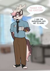  anthro hi_res holiday_(holidaysoftfox) holidaysoftfox male solo weight_gain 