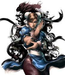  akuma chun-li ibuki ken_masters makoto ryu street_fighter super_street_fighter_ae yun 