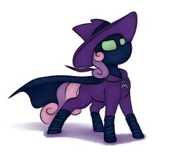  2016 cape clothed clothing costume earth_pony equid equine female feral friendship_is_magic hair hasbro hat headgear headwear hi_res horse mammal mare_do_well_(mlp) marsminer multicolored_hair my_little_pony pink_hair pink_tail pony purple_hair purple_tail quadruped simple_background solo sweetie_belle_(mlp) tail two_tone_hair two_tone_tail white_background 