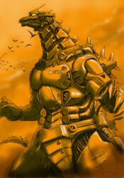  cyborg giant_monster godzilla godzilla_(series) kaijuu kiryu mech mecha mechagodzilla monster toho toho_(film_company) touhou 