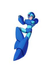  1boy android arm_cannon bad_source blue_eyes helmet male_focus mega_man_(series) mega_man_x_(series) official_art project_x_zone solo weapon x_(mega_man) 