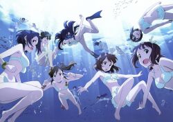  akizuki_ritsuko amami_haruka bikini futami_ami futami_mami ganaha_hibiki hagiwara_yukiho hoshii_miki kikuchi_makoto kisaragi_chihaya megane minase_iori miura_azusa nishigori_atsushi otonashi_kotori producer shijou_takane swimsuits takatsuki_yayoi the_idolm@ster 