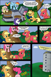  2:3 angry apple_tree applejack_(mlp) big_macintosh_(mlp) blueprint bucket cloud contact_onomatopoeia container contraption contraption_concept cutie_mark digoraccoon disney door english_text equid equine falling female feral fluttershy_(mlp) friendship_is_magic fruit_tree grass group hammer hasbro hi_res horn horse impact_onomatopoeia machine male mammal my_little_pony mythological_creature mythological_equine mythology onomatopoeia pegasus phineas_and_ferb pinkie_pie_(mlp) plant plow_yoke pony rainbow_dash_(mlp) rarity_(mlp) silo sky sound_effects text thud tools tree unicorn window wings 