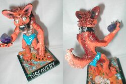  2015 abs alin_raven amethyst_(disambiguation) anthro arthropod beach biceps canid canine canis claws clothed clothing collar crab craft crustacean cutie_mark danny_cassel decapoda decoration domestic_dog english_text fur german_shepherd hair hand_made hand_painted hasbro herding_dog looking_at_viewer malacostracan male mammal marine multicolored_hair muscular my_little_pony nipples open_mouth outside pastoral_dog paws pecs real_amethyst sand sculpted_eyes sculpted_teeth sculpture sea seaside semi_precious_stone shell solo speedo statue swimwear teeth text topless water 