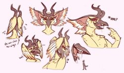  angel anthro avian biblically_accurate_angel bird blood blood_on_mouth bodily_fluids boidbwain drooling extreme_size_difference feathered_wings feathers female head_wings hi_res hybrid imminent_vore macro mawplay micro model_sheet mouth_shot open_mouth ophelia_(boidbwain) saliva seraph_(angel) size_difference solo vore_request wings 