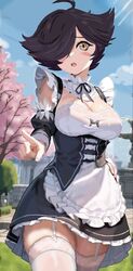  ai_generated fanservice karmavt maid owozu safe service sfw virtual_youtuber vtuber 