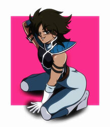  1girls armor armored armored_female ass ass_cheeks ass_focus assassinssj3 black_eyes clothed clothed_female clothes clothing commission commission_art dark_brown_hair dragon_ball dragon_ball_xenoverse eyebrows_raised female female_focus female_only female_saiyan female_solo fit fit_female fully_clothed gloves hand_behind_head kneepads knees light-skinned_female light_skin looking_aside looking_at_viewer looking_pleasured on_knees original original_character saiyan saiyan_armor saiyan_girl saiyan_oc saiyan_tail shiny shiny_clothes shiny_eyes shiny_hair shiny_skin smile smiling smiling_at_viewer smirk smirking smirking_at_viewer solo solo_female solo_focus sparkling_eyes sparkly_eyes tagme tail thick thick_ass thick_body thick_bottom_lip thick_butt thick_hips thick_legs thick_lips thick_thighs thighs tight_clothing tight_fit tight_pants tights white_gloves 