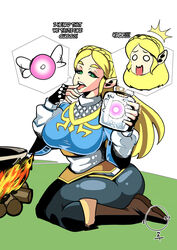  big_ass big_breasts blonde_hair body_swap body_thief breath_of_the_wild fairy forced green_eyes imminent_vore lust onat onatart princess_zelda the_legend_of_zelda vore zelda_(breath_of_the_wild) 