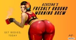  1girls ass ass_focus azucena_milagros_ortiz_castillo back_view bandai_namco bent_over big_ass big_breasts big_butt bubble_ass bubble_butt busty butt butt_crack butt_focus coffee curvaceous curvy dark-skinned_female dark_skin dat_ass enormous_ass enormous_butt fat_ass fat_butt feather_in_hair female female_only fingerless_gloves fully_clothed giant_ass gigantic_ass gloves holding_coffee_mug holding_mug holding_object huge_ass huge_breasts huge_butt jaguarart large_ass large_breasts large_butt latina looking_at_viewer looking_back massive_ass massive_breasts massive_butt medium_hair naughty_face pantylines peruvian peruvian_female presenting_hindquarters rear_view red_pants round_ass round_butt seductive seductive_gaze seductive_look seductive_pose shiny_ass shiny_clothes shiny_skin sideboob solo solo_female sports_bra sportswear tan-skinned_female tan_skin tekken tekken_8 thick thick_ass tomboy voluptuous yoga_pants 