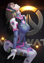  bodysuit d.va huntungg overwatch tagme 