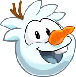  alpha_channel ambiguous_gender carrot_nose club_penguin full-length_portrait hi_res looking_at_viewer not_furry official_art open_mouth portrait puffle snowman_puffle solo toony unknown_artist upper_teeth_only white_body 