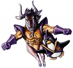  1999 2_horns 3_toes alcelaphine ambiguous_gender antelope anthro armor avian beak bird black_body bovid brown_body brown_fur clothing countershade_torso countershading duo feet flippers flying free_software_foundation fur gloves gnu gnu_(foss) gnu_fdl gnu_project handwear headgear helmet horn humanoid_hands linux lissanne_lake male mammal mane muscular muscular_anthro muscular_male penguin semi-anthro simple_background snout suit superhero toes topwear tux_(linux) vest white_background white_body white_countershading 