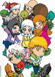  bleach goat hijab hinamori_momo hitsugaya_toushirou inoue_orihime islam kuchiki_rukia kurosaki_ichigo kusajishi_yachiru madarame_ikkaku scarf zabimaru zanpakuto 