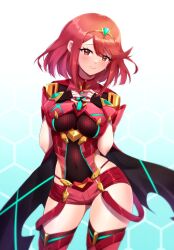  breasts core_crystal female female_only looking_at_viewer nintendo pyra runeko solo xenoblade_(series) xenoblade_chronicles_2 