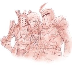  3boys armor chosen_undead commentary_request dark_souls_(series) dark_souls_i full_armor helm helmet knight knight_lautrec_of_carim miyasumi_(jam_session) multiple_boys no_headwear photoshop_(medium) solaire_of_astora sun_symbol visor_(armor) 