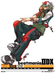  1boy beatmania cap falcoon hat headphones jacket 