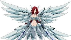  erza_scarlet fairy_tail tagme transparent_png vector_trace 