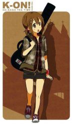  brown_eyes brown_hair hirasawa_yui k-on! tagme 