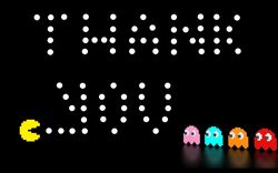  blinky_(pac-man) clyde_(pac-man) commentary ghost highres inky_(pac-man) multiple_boys nakamura_masaya no_humans open_mouth pac-man pac-man_(game) pinky_(pac-man) protected_link 