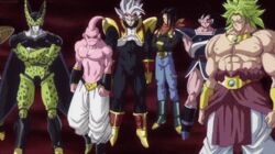  animated animated baby_(dragon_ball) broly cell_(dragon_ball) dragon_ball dragon_ball_gt dragon_ball_heroes dragon_ball_z frieza general_blue majin_buu nappa ninja_murasaki pilaf raditz red_sky super_17 tao_pai_pai tullece turles villains 