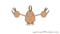  animal_focus animated animated apexxwolf bird black_eyes claws commentary dodrio english_commentary fly_(pokemon) flying gameplay_mechanics looking_at_viewer looking_away multiple_heads no_humans pokemon pokemon_(creature) pokemon_move simple_background solo third-party_source watermark web_address white_background 