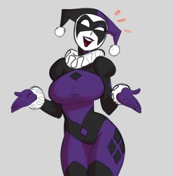  alternate_costume batman:_caped_crusader batman:_the_animated_series batman_(series) critatonic happy harley_quinn hi_res teelokay_(artist) wip 