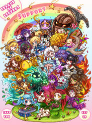  &gt;_&lt; 6+boys 6+girls =_= alistar_(league_of_legends) anchor annie_(league_of_legends) arcade_stick armor bad_id bad_pixiv_id balloon_animal bib black_hair blitzcrank blonde_hair blue_eyes blue_hair blush_stickers bone brown_eyes brown_hair bug butterfly chestnut_mouth chinese_commentary closed_eyes cloud colored_skin commentary_request controller dark_skin double_bun drooling earrings facial_hair fiddlesticks fire fish flower food game_controller glasses gloves goggles green_eyes grin hair_bun hair_ornament hairclip hand_fan hat headband headgear heart heimerdinger highres horns ice_cream ice_cream_cone janna_(league_of_legends) jewelry joystick karma_(league_of_legends) kog&#039;maw lantern league_of_legends leona_(league_of_legends) lulu_(league_of_legends) lux_(league_of_legends) mace mermaid microphone monster_girl morgana_(league_of_legends) moustache multicolored_hair multiple_boys multiple_girls mushroom nami_(league_of_legends) nautilus_(league_of_legends) nidalee nose_picking nose_piercing nose_ring nunu_(league_of_legends) oerba_yun_fang one_eye_closed panda party_hat photoshop_(medium) piercing pinwheel pointy_ears polearm poro_(league_of_legends) purple_eyes purple_hair purple_skin rainbow red_eyes red_hair sapling short_eyebrows sickle sitting smile snowball snowman sona_(league_of_legends) soraka_(league_of_legends) spear staff star_(symbol) sueyen sun sunflower surfboard sweatdrop taric teemo thresh_(league_of_legends) tibbers tongue top_hat twintails umbrella water weapon willump wings yellow_eyes yordle zyra 